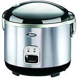 Oster 4724 20-Cup Rice Cooker, Stainless Steel
