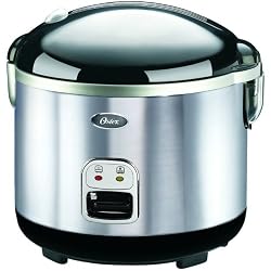 Oster 4724 20-Cup (Cooked) Rice Cooker, Stainless Steel