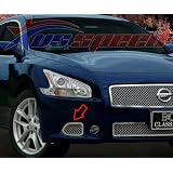2009-2011 Nissan Maxima Heavy Wire Mesh Brake Duct Covers 2PC - E&G by U.S. Speed