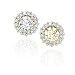 14K Yellow Gold 1/3 ct. Diamond Earring Jackets