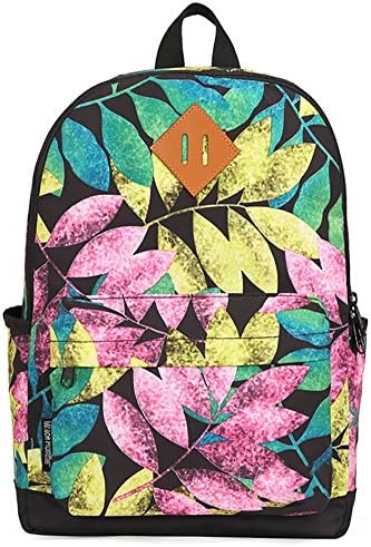 Amecema Fashion Women School Bag Canvas Student Backpack Nautical Print Large Capacity Unisex Casual Outdoor Backbag D