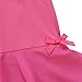 TiaoBug Girls Ballet Tutu Dance Costume Dress Kids Gymnastics Leotard Skirt Size 5-6 Rose