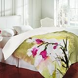 Duvet Cover Pink Lavatera 1 (by DENY Designs)