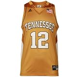 adidas Tennessee Volunteers #12 Orange Replica Basketball Jersey
