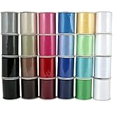 Polyester Sewing Thread 24 Spools Multi Colored 200 Yards