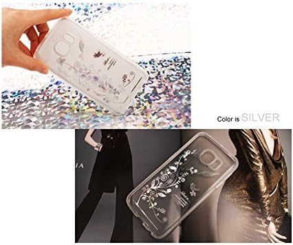 [Nizwell]Hologram Jelly Case Silver - Iphone 6 Smart Cell Mobile Phone Case Accessory