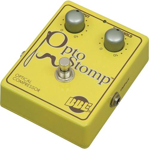BBE Opto Stomp Optical Compressor Guitar and Bass Pedal