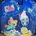 Search : Littlest Pet Shop Pet Pairs - Cuddliest 648 and 649 - Lop Ear Bunny and Cat