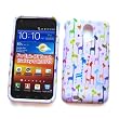 Samsung Epic Touch 4G D710 (Sprint Galaxy S II) Rubberized Snap-On Protector Hard Case Image Cover "Colorful Giraffe" Design