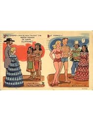 Entertainment Memorabilia: Reg Manning Travelcard Comic Funny Original Vintage Postcard - C. T. ART COLORTONE