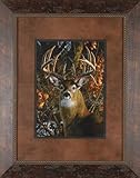 An Autumn Gentleman Carl Brenders Deer Buck Picture Decor , 24x28, Gallery Quality Framed Art Print