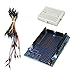 Zitrades Prototyping Prototype Shield + Mini Breadboard + Free Jumper Cable for Arduino UNO Maga Nano DUE Robot