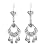 Sterling Silver Filigree Dangle Earrings