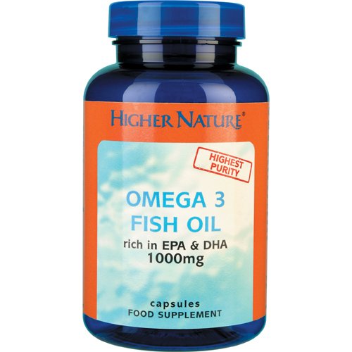 Higher Nature Fish Oil Omega 3 - 180 Capsules