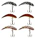 Yakima Flatfish Trophy Bait Six Pack –  3 Assorted colors (2-Inch body length)