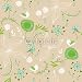 Wallmonkeys Peel and Stick Wall Decals - Seamless Floral Pattern - Removable Graphic