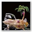 Lost In Paradise by Michael Godard 11.75"x11.75" Art Print Poster