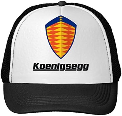 Koenigsegg Logo Sun caps Unisex And Adjustable Snapback Hats Black