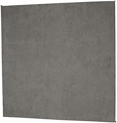 Fabric Wrapped Absorber Panel 4pk, 1"x24"x24" Graphite Suede