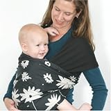 Moby Wrap Moby D 100% Silk Baby Carrier, Flowers - cod. B001ISJWJ8