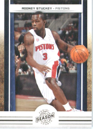 2009/10 Panini Basketball Card Season Update # 91 Rodney Stuckey Detroit Pistons