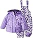 Pink Platinum Baby Girls' Camo Snowsuit Set