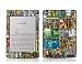 Gelaskins Protective Vinyl Skin for Kindle Touch & Kindle Touch 3G - Bookshelf