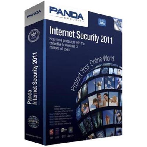 PANDA INTERNET SECURITY 2011 RETAIL CD 3 USER