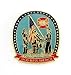 Fire Fighter Department God Bless America Lapel Hat Pin PPM720