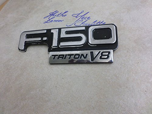 Ford-F150-Triton-V8-Side-Fender-F65B16B114AAW-Emblem-XL3416B114HA-Logo-Badge