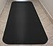 House, Home and More Skid-Resistant Carpet Runner - Black - 8 Feet X 27 Inches