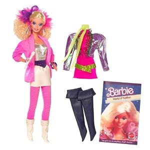 Barbie My Favorite Time Capsule 1986 Rockers doll by Mattel