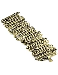 LUV AJ "Heavy Metal Lover Collection" Stacked Crystal Bracelet