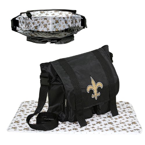 New Orleans Saints NFL Sitter Baby Diaper Bag