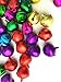 Yansanido 8mm 100pcs Assorted color Fashion Jingle Bell/ Small Bell/ Mini Bell Loose Beads Charms (8mm)