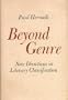 Beyond Genre: New Directions in Literary Classification