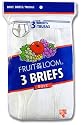 Fruit of the Loom Boy's 3 pack Cotton Brief  #801B