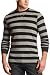 Quiksilver Young Men's Snit Stripe Longsleeve Knit,Platinum,Small