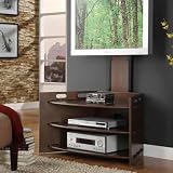 Powell Furniture Espresso Open Corner Media Stand