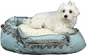 Croscill Royal Pet Bed, Aqua, Small