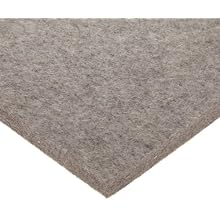 F3 Felt Sheet, Adhesive-Backed, Firm, Gray