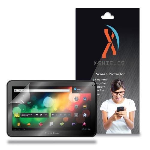 XShields© (5-Pack) Tablet Screen Protectors for Visual Land Prestige Pro 10.1