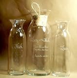 Wedding Unity Sand Ceremony Set 3pc./ Lrg Elegant
