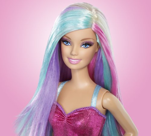 barbie hairtastic colour and wash salon