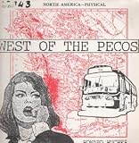 WEST OF THE PECOS 12 INCH (12" SINGLE) UK ABSTRACT 1986