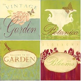 CoasterStone Vintage Garden Signs by CoasterStone