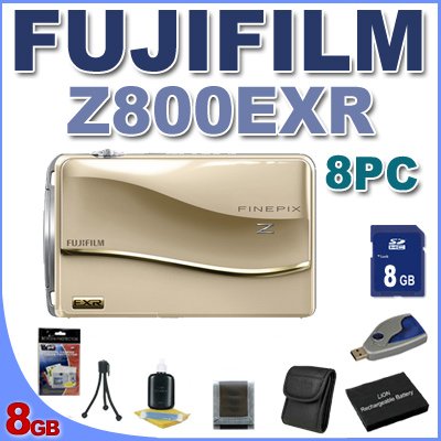 Fujifilm Z800EXR 12 MP Digital Point and Shoot 