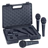dynamic microphones Behringer ULTRAVOICE XM1800S Dynamic Cardioid Vocal Microphones 3 Pack Electronics dynamic microphones