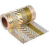Mudder Washi Masking Tape Collection, Pack of 6 (Color Set 4)