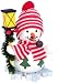 German Smoker - Snowman With Light Pole